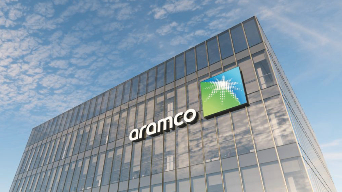 Aramco headquarters building representing predictive corrosion innovation